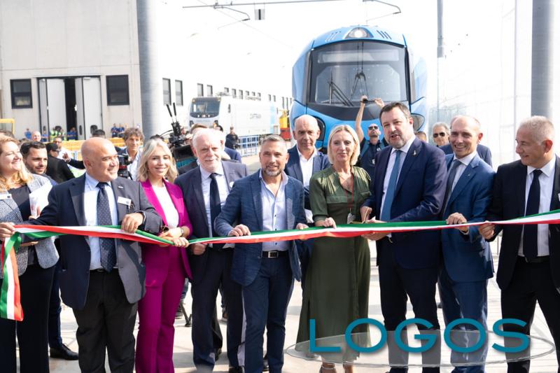 Milano -inaugurazione treno idrogeno