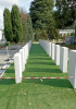 Vanzaghello - cimitero con erba sintetica 2023