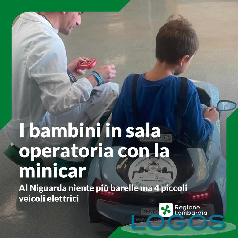 Salute / Milano - Bimbi in sala operatoria con la minicar 