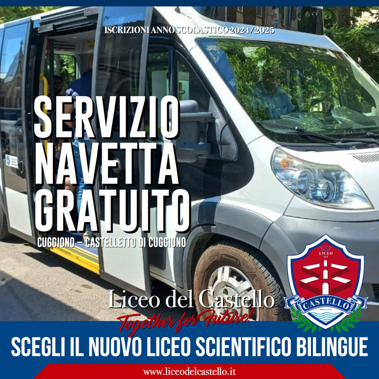 Castelletto - Una navetta per gli studenti