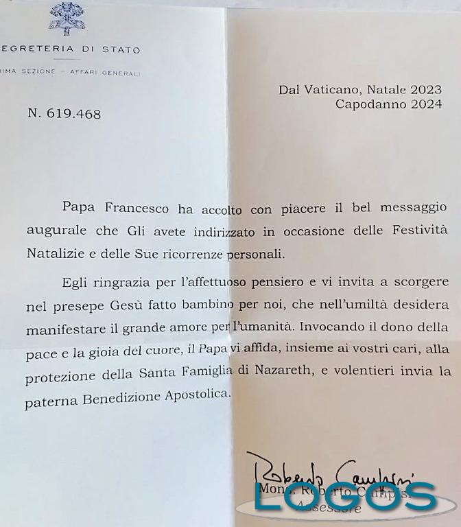 Magenta / Scuole - Il messaggio del Papa 