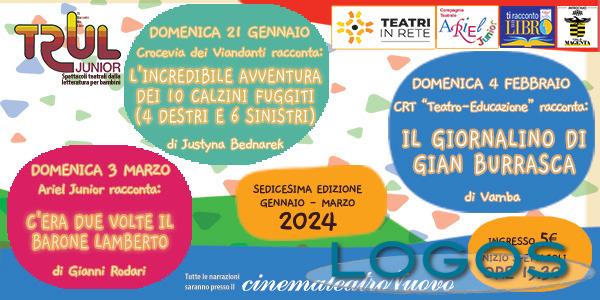 Cinema - ti racconto un libro junior, ctn, 2024