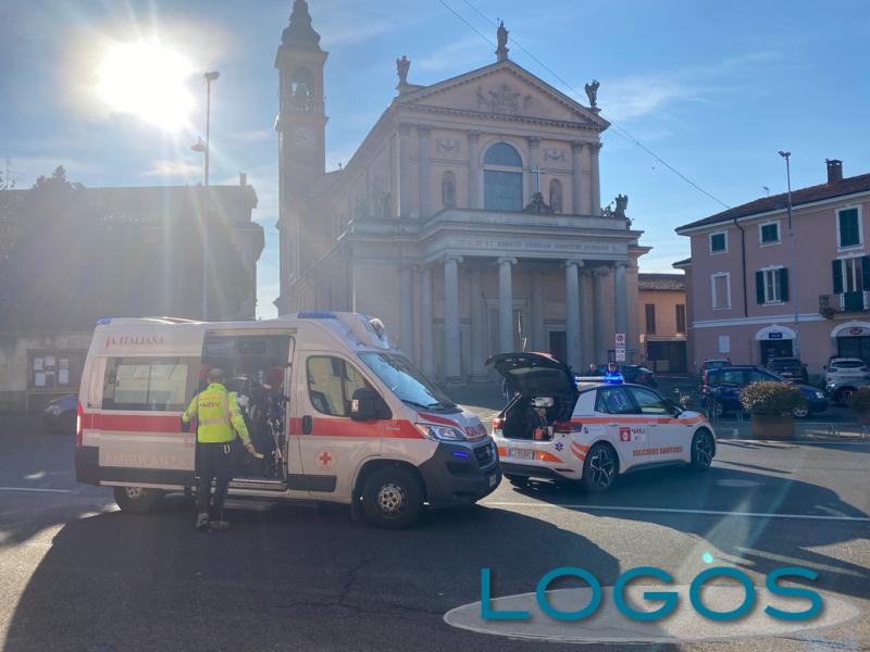 Cuggiono - Incidente in piazza San Giorgio, 24 gennaio 2024