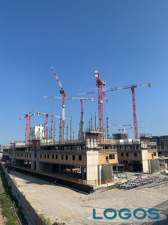 Milano - Villaggio Olimpico, cantiere 2023