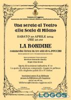 Eventi - La locandina dello spettacolo 'La Rondine' 