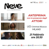 Cinema - Anteprima film 'Neve'