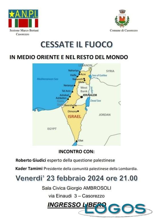 Casorezzo - Conferenza Guerra Israelo palestinese, 2024