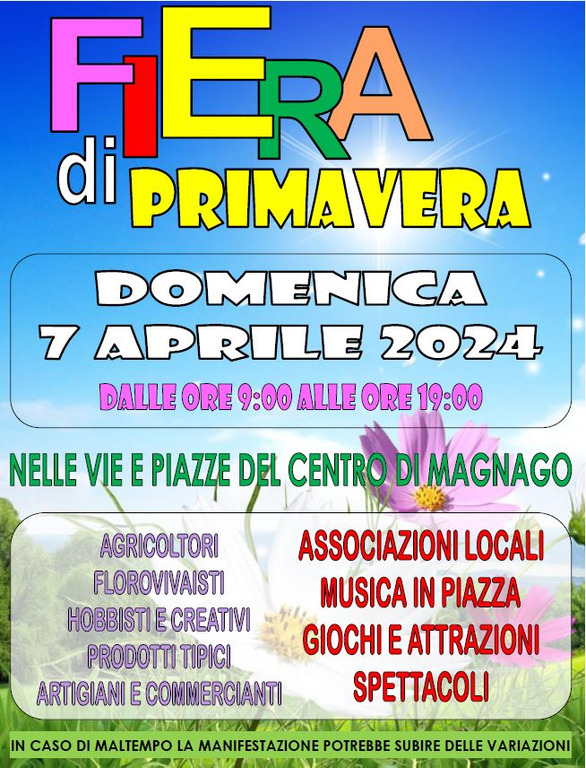 Magnago / Eventi - 'Fiera di Primavera' 