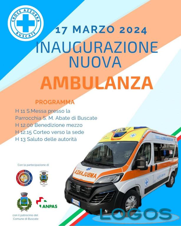 Buscate / Eventi - La locandina dell'inaugurazione 