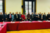 Milano - La firma del protocollo 