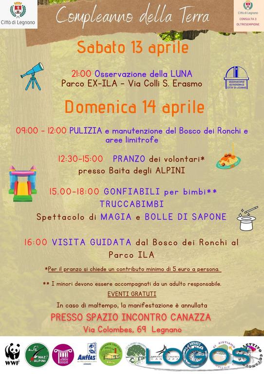 Legnano / Eventi - 'Compleanno della Terra' 