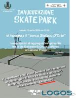 Castano / Eventi - La locandina dello Skate Park 