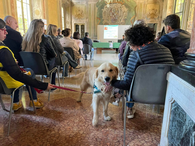 Castano - L'incontro in Villa Rusconi 