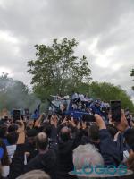 Milano / Sport - Tifosi nerazzurri in festa 