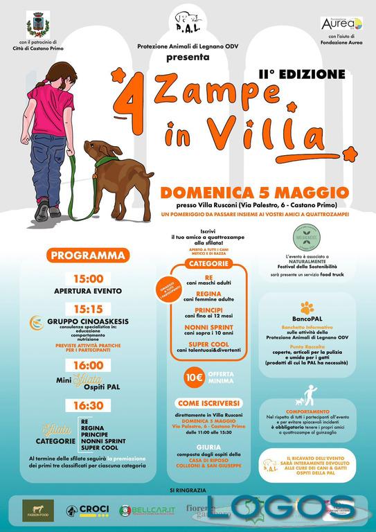 Castano / Eventi - '4 zampe in Villa' 