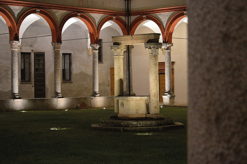 chiostro Bernate Ticino