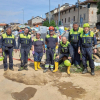 Territorio - I volontari della Prociv sul posto 
