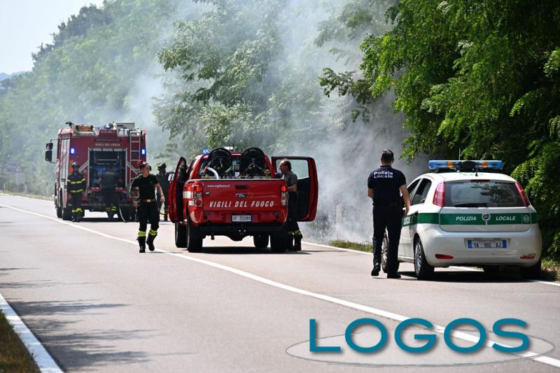 Turbigo / Cronaca - Incendio 