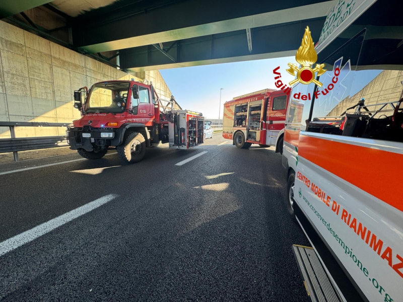 Cormano - Incidente bus - tir, 7 marzo 2025