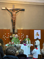 Casate - Celebrazione con don Franco Roggiani