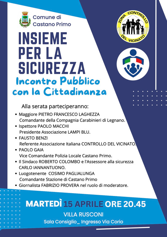 Castano Primo, Eventi