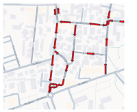 Vittuone - Viabilità in zona Palo