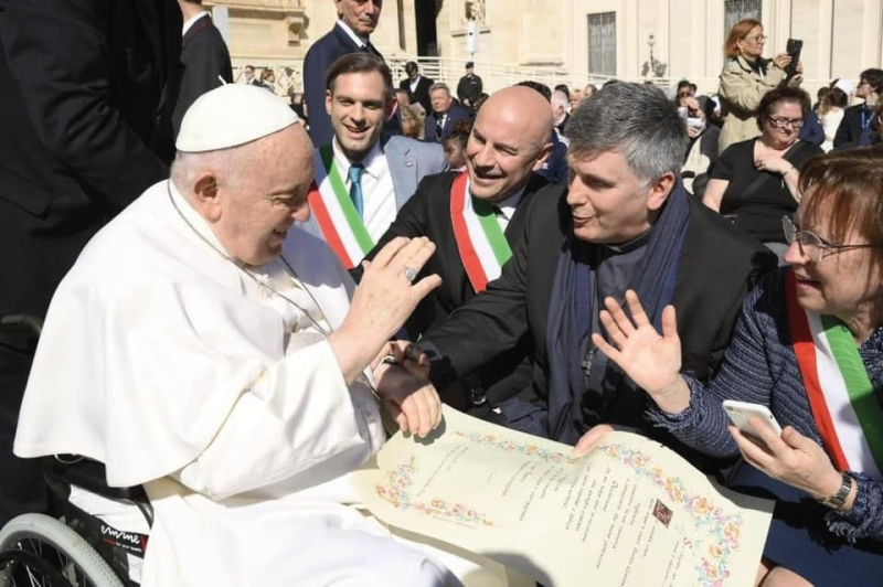 Politica / Territorio - Sindaci in udienza dal Papa