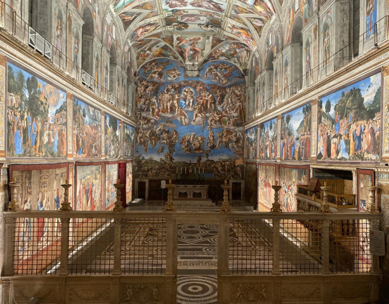 Roma - Cappella Sistina (Voto Archivio Vaticano)