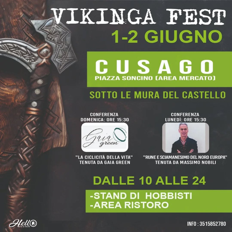 Eventi - Vikinga Fest, locandina 2025