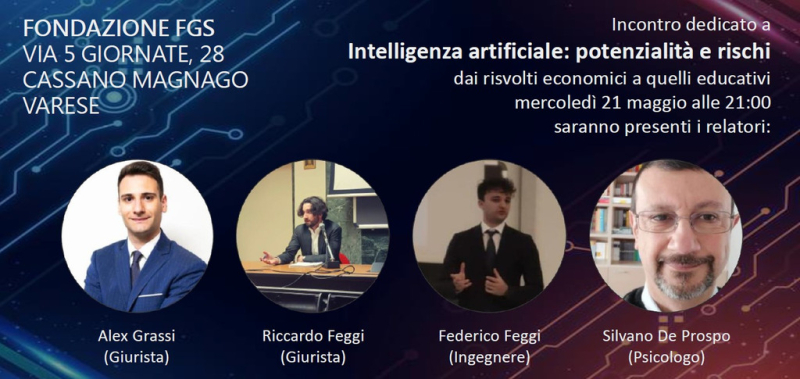 Cultura - Incontro Intelligenza Artificiale, maggio 2025