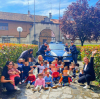 Turbigo / Scuole - La Polizia dai bimbi dell'asilo Nido  
