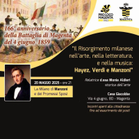 Magenta - Risorgimento, eventi di maggio 2025