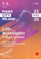 Milano - Omaggio ai Coldplay a Linate, locandina 2025