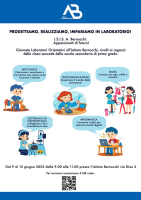 Locandina per i Laboratori Orientativi d ISIS Bernocchi