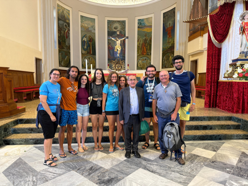 Cuggiono - Gruppo cuggionese a Gaeta