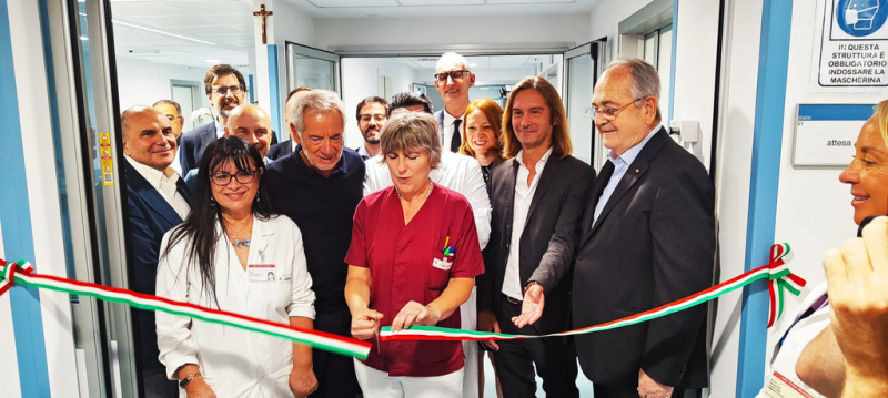 Cuggiono - Bertolaso in visita all'Ospedale, luglio 2025