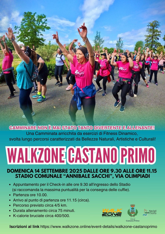 Castano / Eventi - Locandina 'WalkZone'