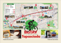 Territorio - Tapasciada BiciTAV 2025, la locandina