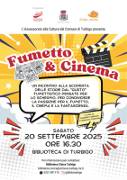 Turbigo - “Fumetto & Cinema”, locandina 2025