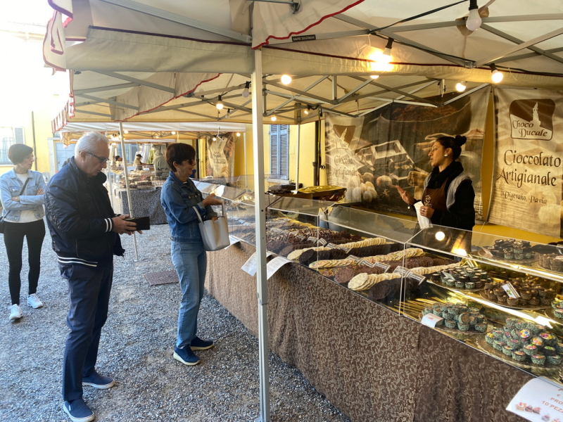 Cuggiono - Un momento della festa del Cioccolato