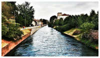 Robecco - Il Naviglio che scorre attraverso il paese