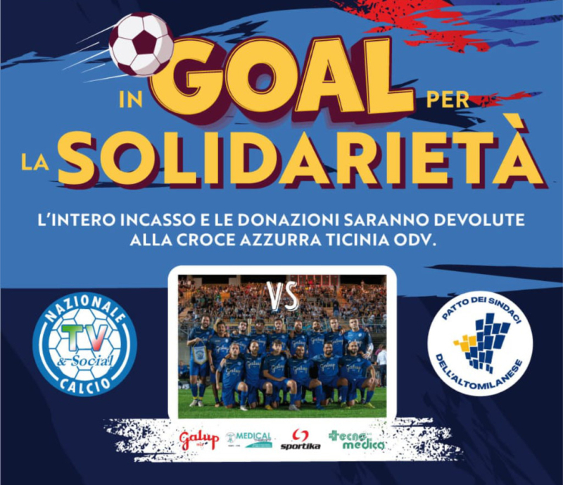 Inveruno - In goal per la solidarietà, locandina 2025