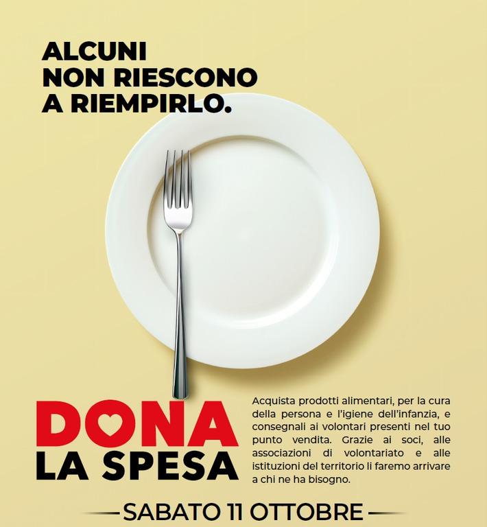 Castano Primo - Dona la Spesa, 11 ottobre 2025, la locandina