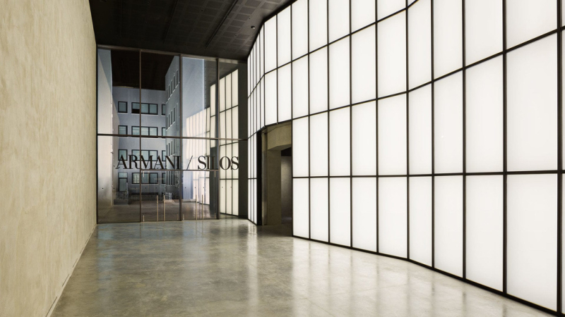 Moda - Armani Silos, l'ingresso