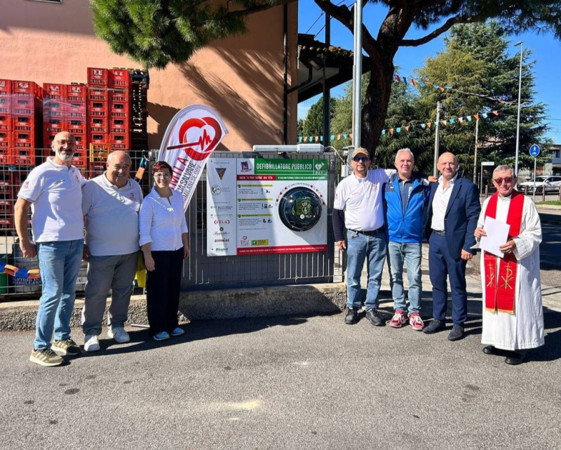 Dairago - Nuovo defibrillatore