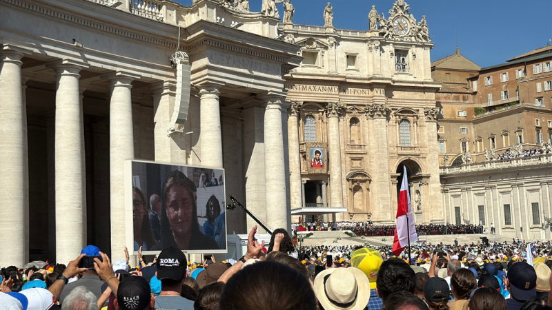 Roma - Canonizzazione di San Carlo Acutis