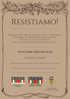 Cuggiono - Concerto 'Resistiamo!', la locandina