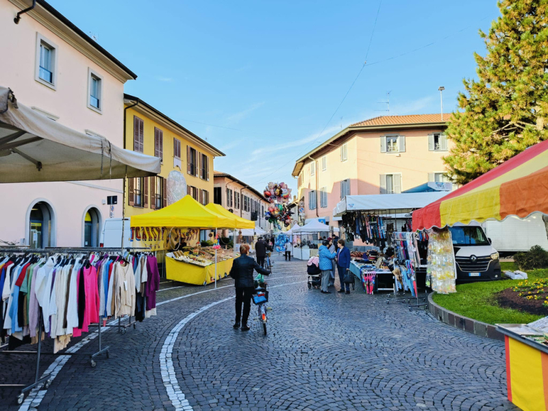 Castano Primo - Una fiera in piazza Mazzini