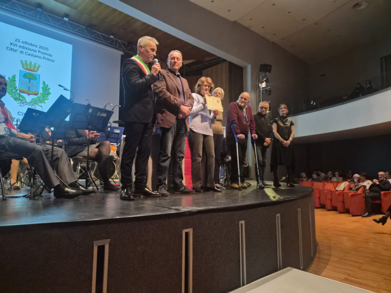 Castano Primo - Il premio 'Città di Castano' 2025 Castano Primo - Il premio 'Città di Castano' 2025