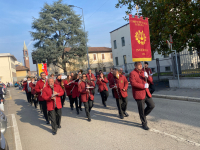 Inveruno - La banda Santa Cecilia all'apertura della Fiera